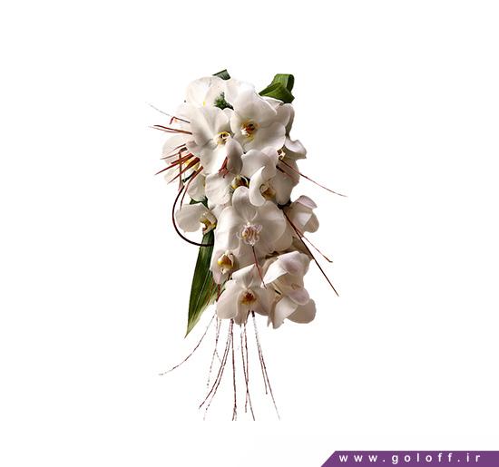 دسته گل ارکیده - دسته گل عروس روژدا - Ružda | گل آف
